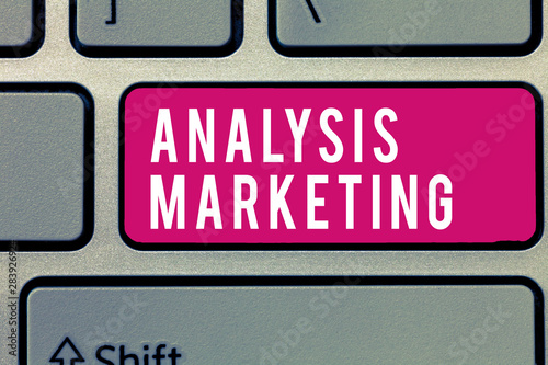 Wallpaper Mural Word writing text Analysis Marketing. Business concept for Quantitative and qualitative assessment of a market. Torontodigital.ca
