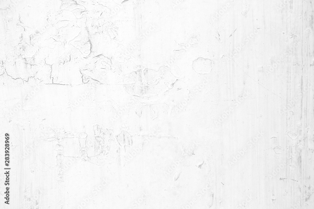 Obraz premium White Grunge Concrete Wall Texture Background.