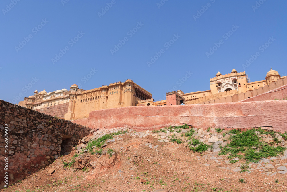 Fort Amber,India,9,2007;located on top of a hill, it is one of the most beautiful fortresses in the whole country