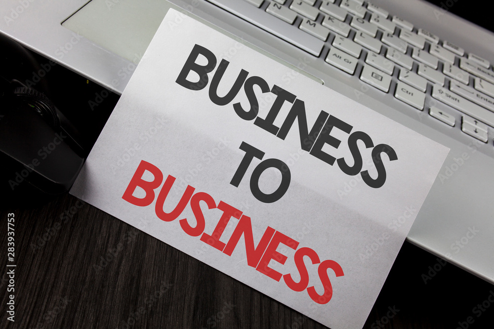 Writing note showing Business To Business. Business photo showcasing Working ground businessman busy work hard stop playing written White Sticky Note Paper placed wooden Table Laptop Mouse Writing note showing Business To Business. Business photo showcasing Working ground businessman busy work hard stop playing written White Sticky Note Paper placed wooden Table Laptop Mouse