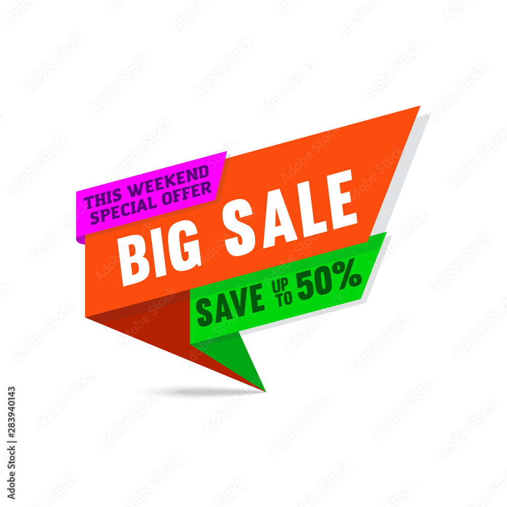 Sale banner template design. Special offer concept. Sale banner template design. Special offer concept.
