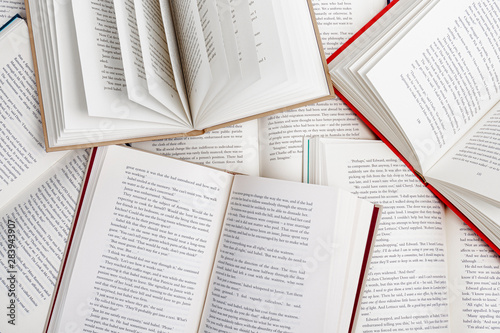 open books