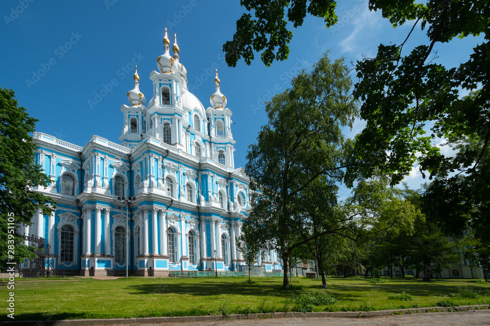 Smolny Kathedrale-Kloster Sankt Petersburg, Russland
