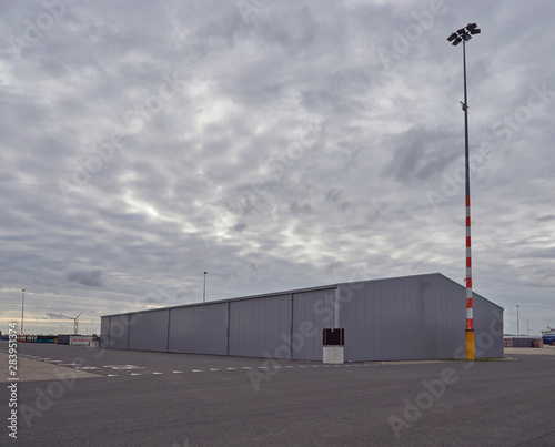 New Clean Warehousing at the Amsterdam Marine Terminal Port Area ready for Business when required. Den Haag, The Netherlands. photo