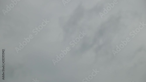 Time lapse Clouds are Moving in the blue sky. 4k time lapse beautiful blue sky with clouds background.