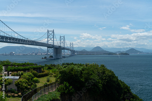 Seto Bridge in Kagawa, Japan