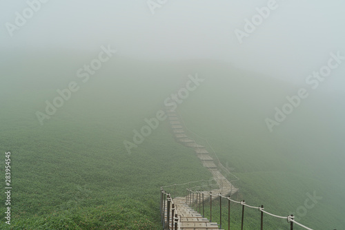 Mount Tsurugi in Tokushima, Japan photo