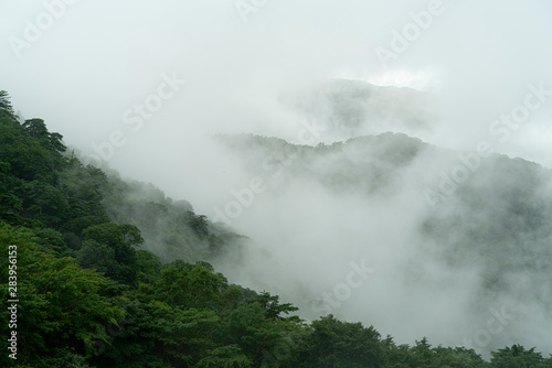 Mount Tsurugi in Tokushima, Japan photo