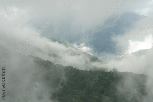 Fototapeta Naklejka Na Ścianę i Meble -  Mount Tsurugi in Tokushima, Japan