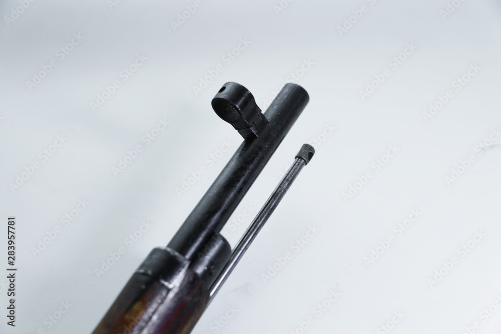 Fototapeta premium Mosin rifle parts