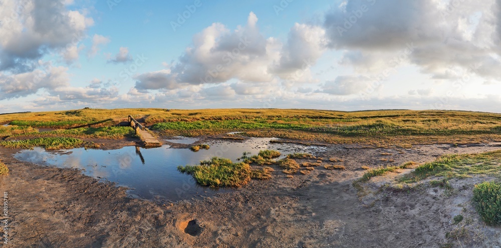 UNESCO-Weltnaturerbe - Panorama Nationalpark Wattenmeer 