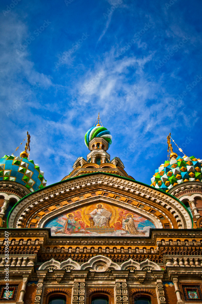 Obraz premium Church of the Savior on Spilled Blood