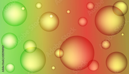 Blurred decorative design with bubbles. For elegant pattern cover book. Vector illustration.