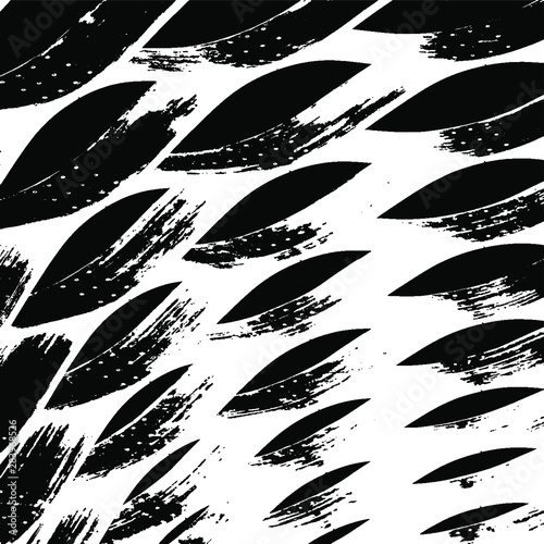 Vector brush sroke texture. Distressed uneven grunge background. Abstract distressed vector illustration. Overlay over any design to create interesting effect and depth. Black isolated on white. EPS10