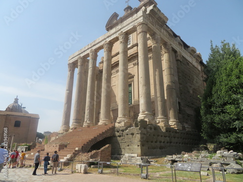 Canvas Print st peters square in rome