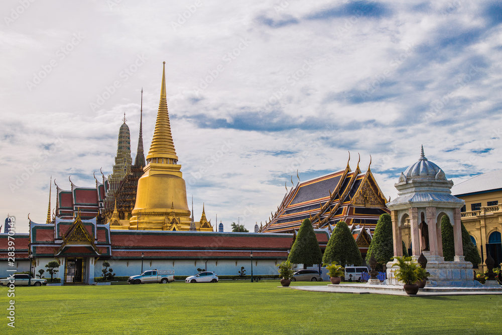 Grand Palace views in Bangkok in Thailand
