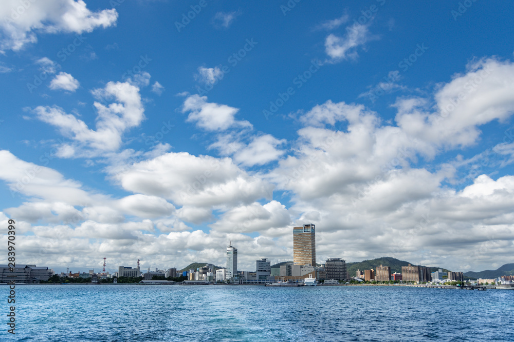 Naklejka premium Takamatsu Port