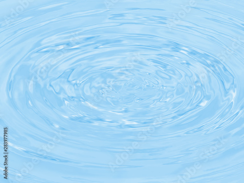 close up of liquid blue ripple wave for abstract background, droplet water wave