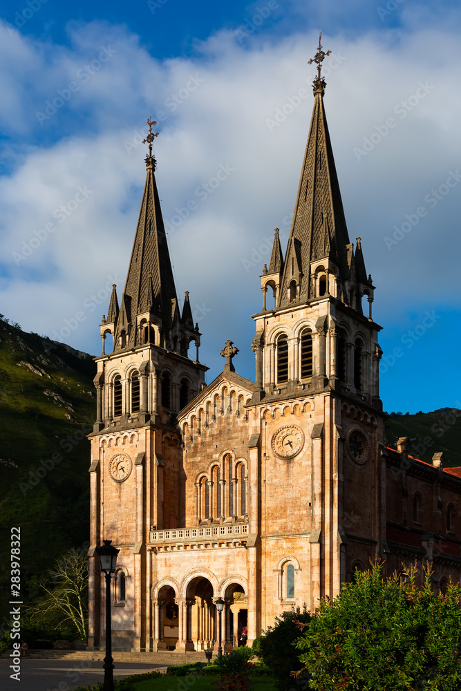 Covadonga monastery – ancient Catholic Basilica