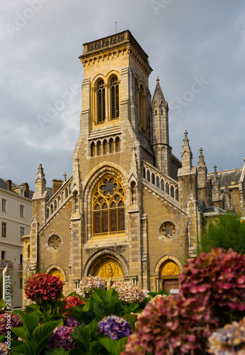 St Eugenie church, Biarritz, France