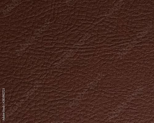 Leatherette material. Faux leather macro closeup.