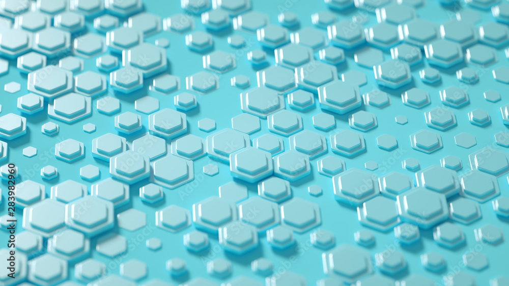 Geometry hexagon background. 3d illustration, 3d rendering. Geometry hexagon background. 3d illustration, 3d rendering.