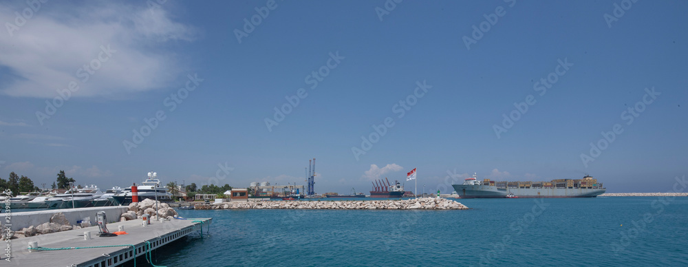 Antalya Turkeye mediterranean harbour