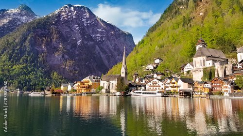 Hallstatt, Austria- view from the boat