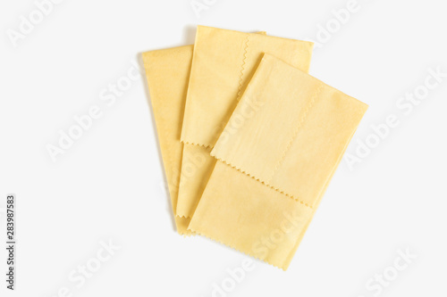 Fotografi Cloth beeswax food storage wrap ecological alternative to plastic cling wrap