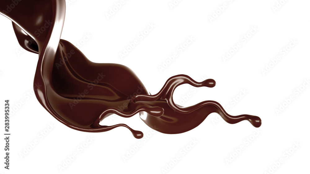 Splash of fluid. 3d illustration, 3d rendering. Splash of fluid. 3d illustration, 3d rendering.