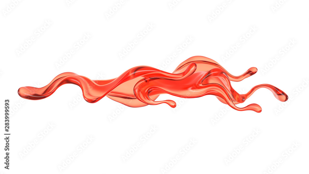 Splash of fluid. 3d illustration, 3d rendering. Splash of fluid. 3d illustration, 3d rendering.