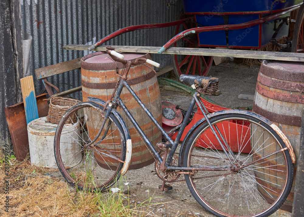 Kerry Bog Village - old bike