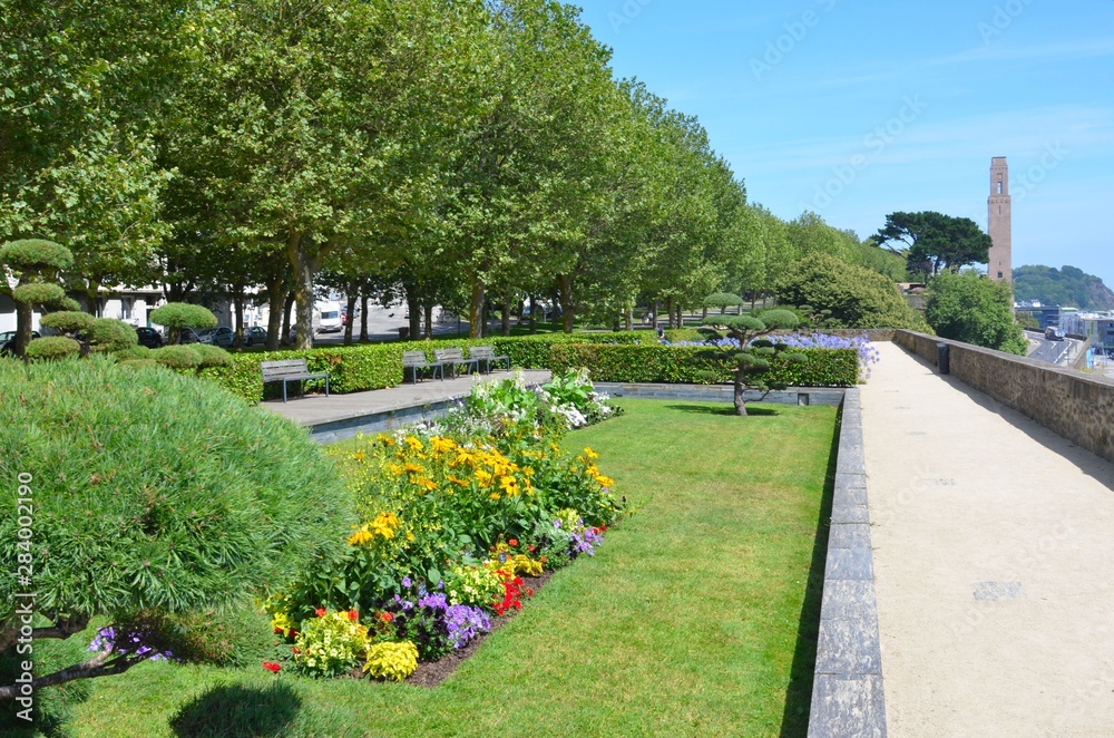 Fototapeta premium US Naval monument at Brest, France