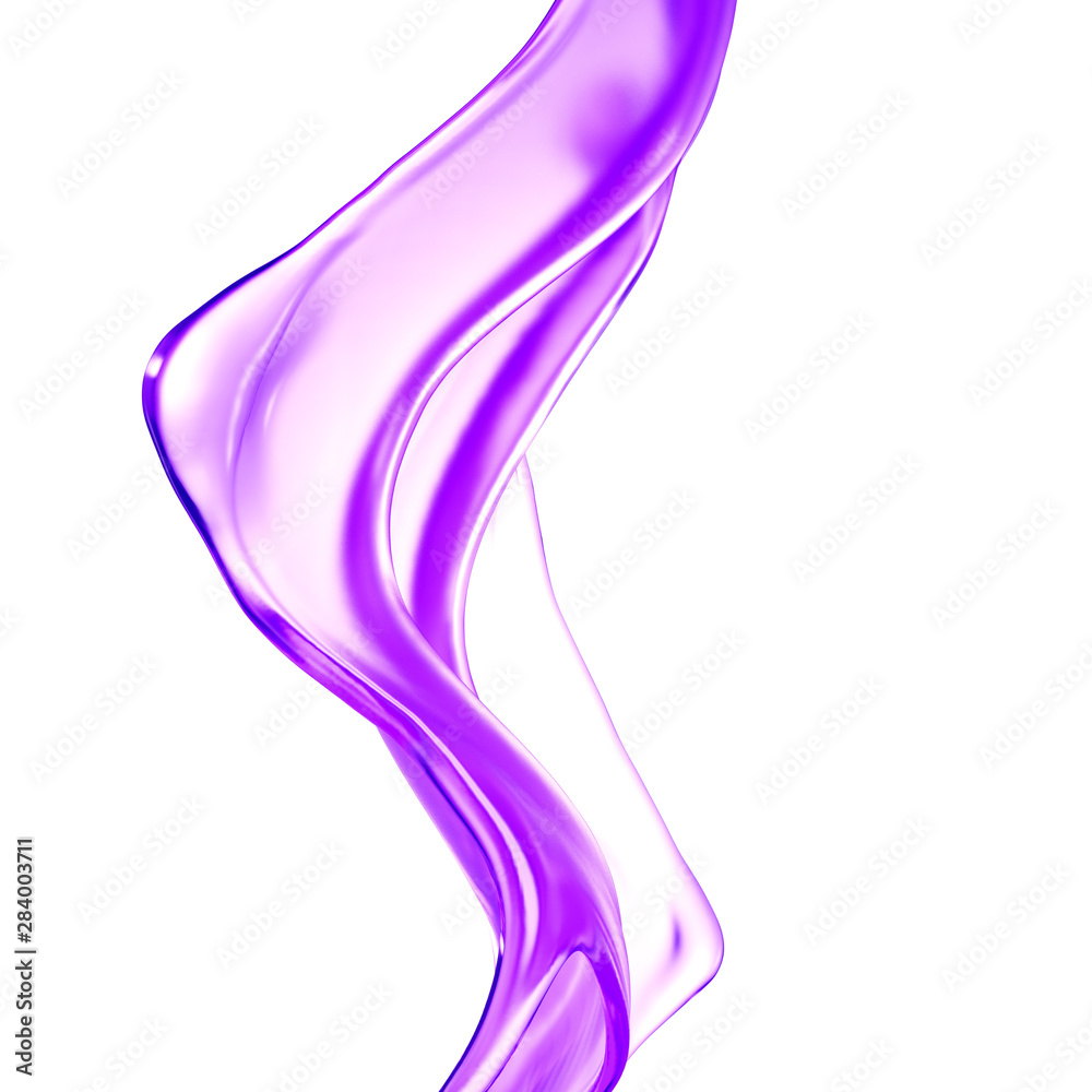 Splash of fluid. 3d illustration, 3d rendering. Splash of fluid. 3d illustration, 3d rendering.