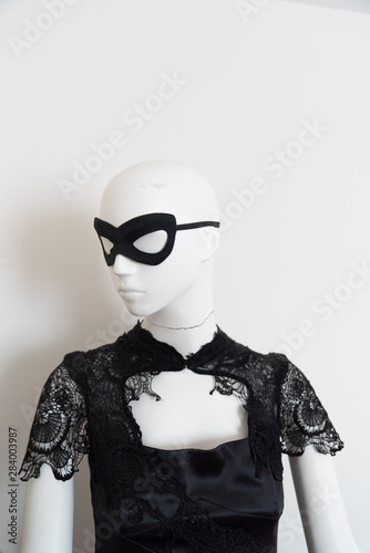 masked mannequin headshot