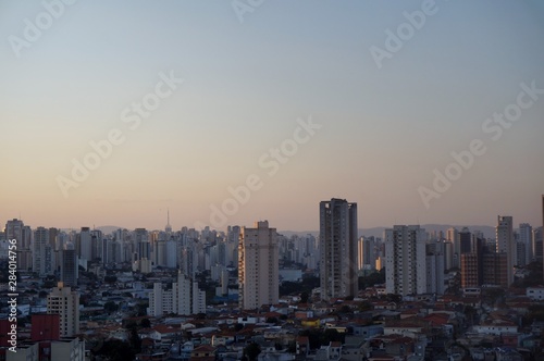 Sao Paulo Brazil Skyline Architecture Landmarks sunset © jeroks