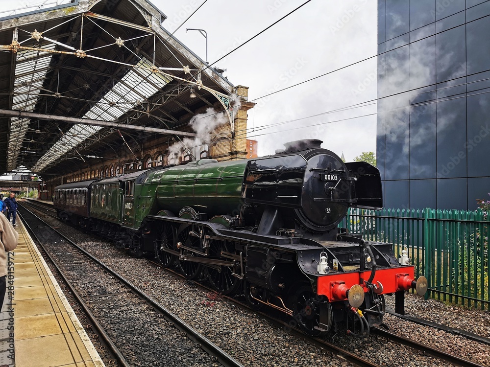 Naklejka premium Flying Scotsman