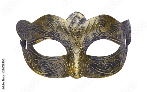Gold Mask Cut Out