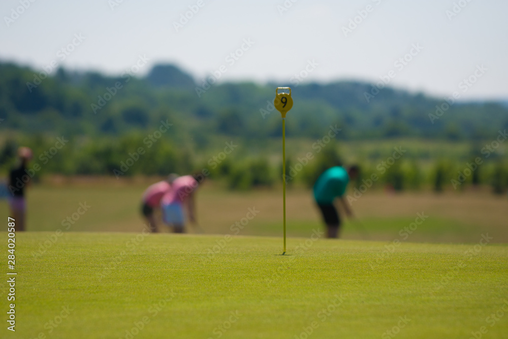 Obraz premium golfplatz