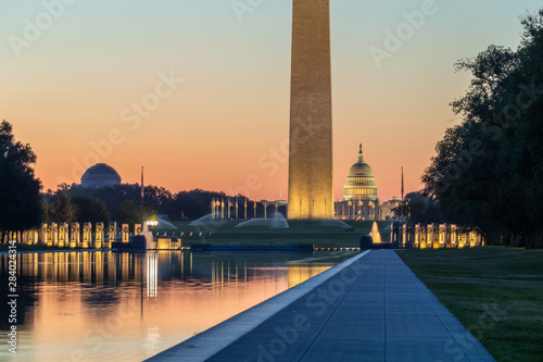 Obraz na płótnie Washington Monument in DC