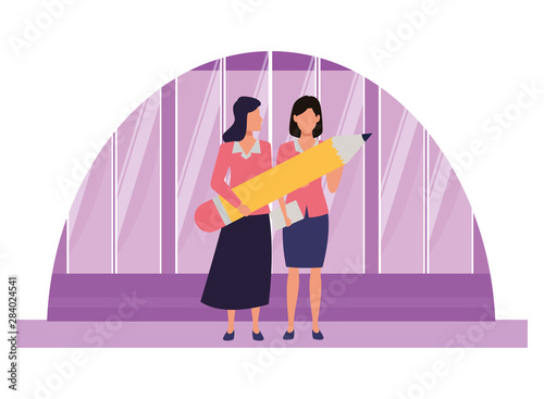 Executive business entrepreneur couple