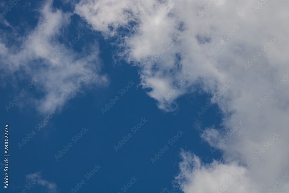 Blue sky with clouds Blue sky with clouds