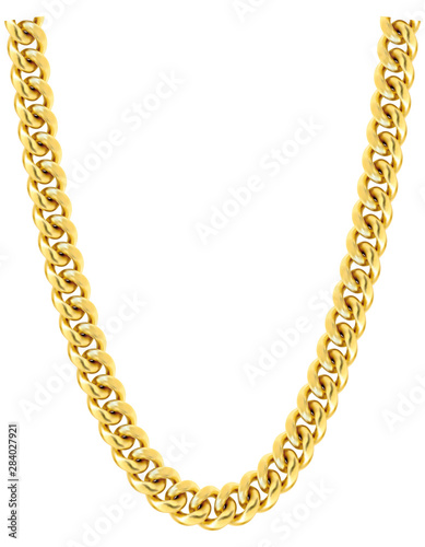 Gold chain photo