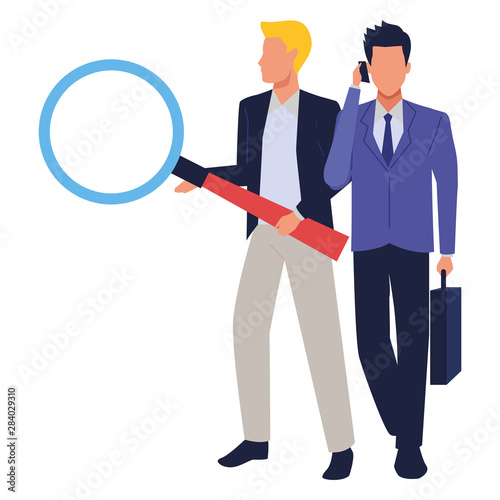 Executive business entrepreneur couple