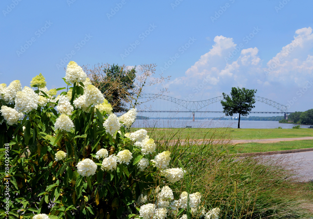 Hernando de Soto Bridge and Riverfront Park