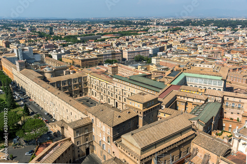 Panorama of Vatican city and Rome, Italy © Stoyan Haytov