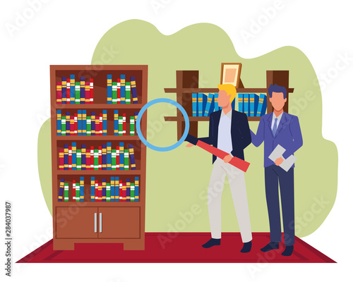 Executive business entrepreneur couple