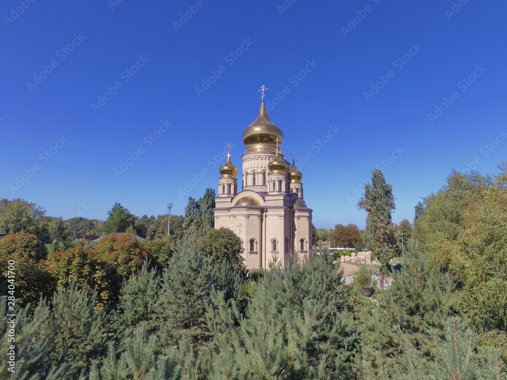 The Church Of Alexander Nevsky. State farm village, Krasnodar region. Russia