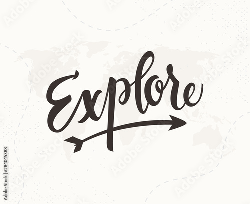 Explore hand written lettering