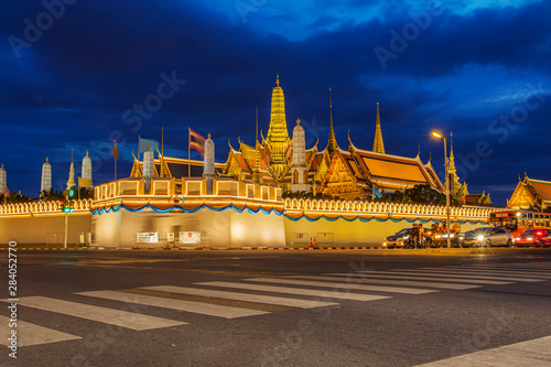 Photography Grand palace on night time